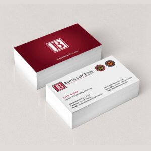 Standard Business Cards – 350gsm Matt Finish