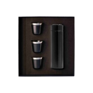 Promotional Gift set with Insulated Bottle and espresso cup