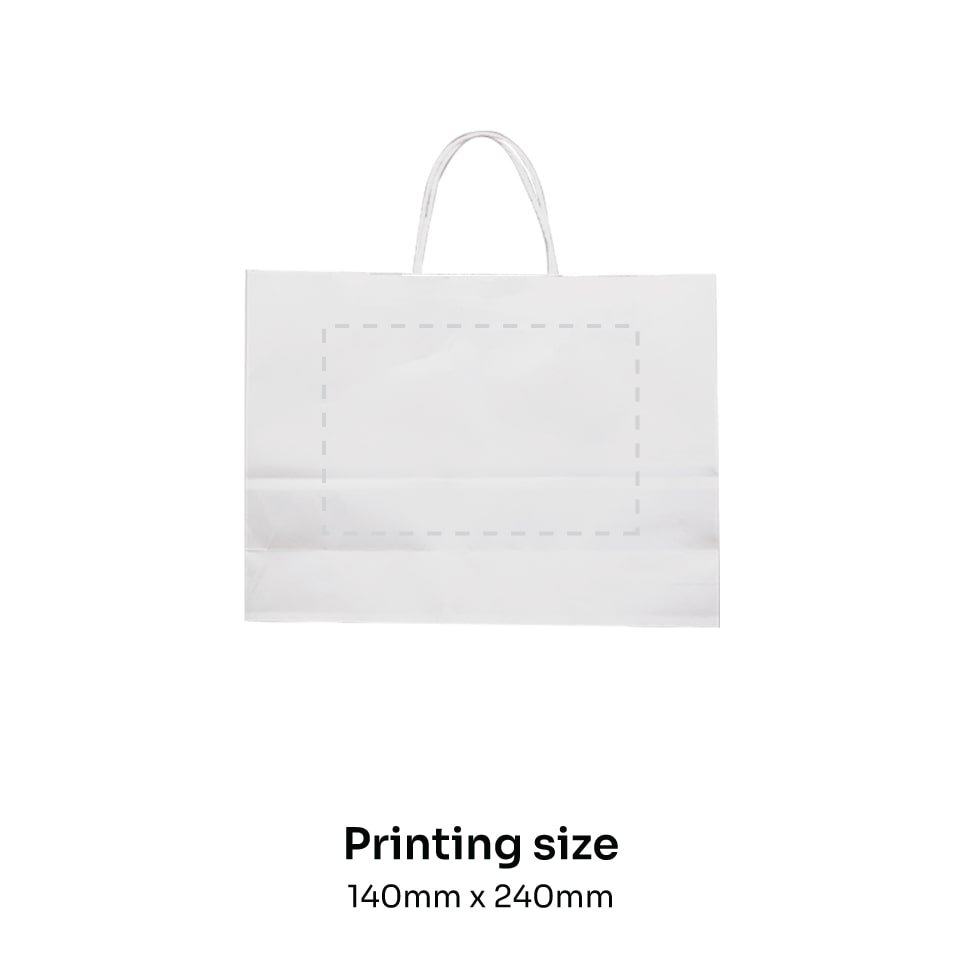 Craft Paper Bag A4 - Image 2