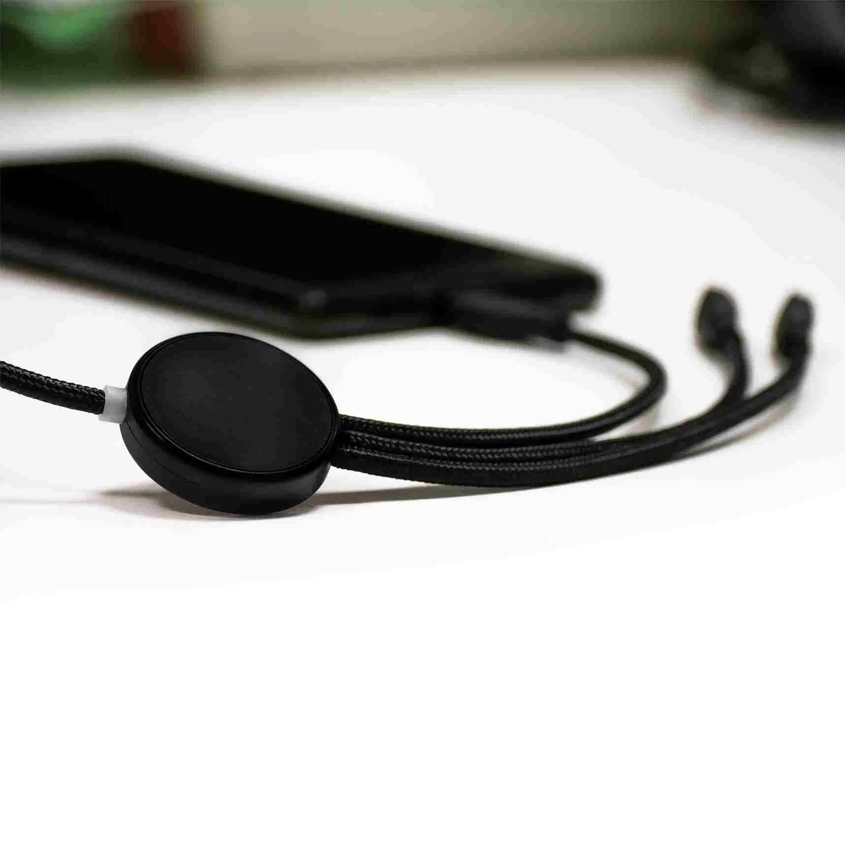 RPET Charging cable with Lightup Logo - Image 2