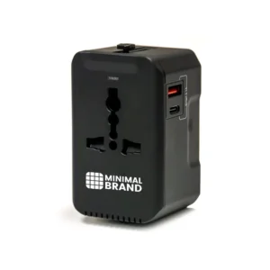 Universal Travel Adapter with Type C and USB A Ports