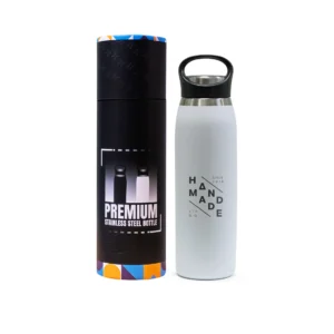 Double Wall Stainless Steel Bottle with Handle Lid