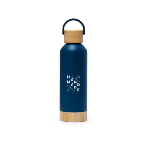 Insulated Bottle With Bamboo Lid