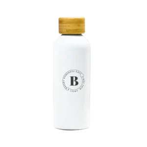 Insulated Bottle With Bamboo Lid