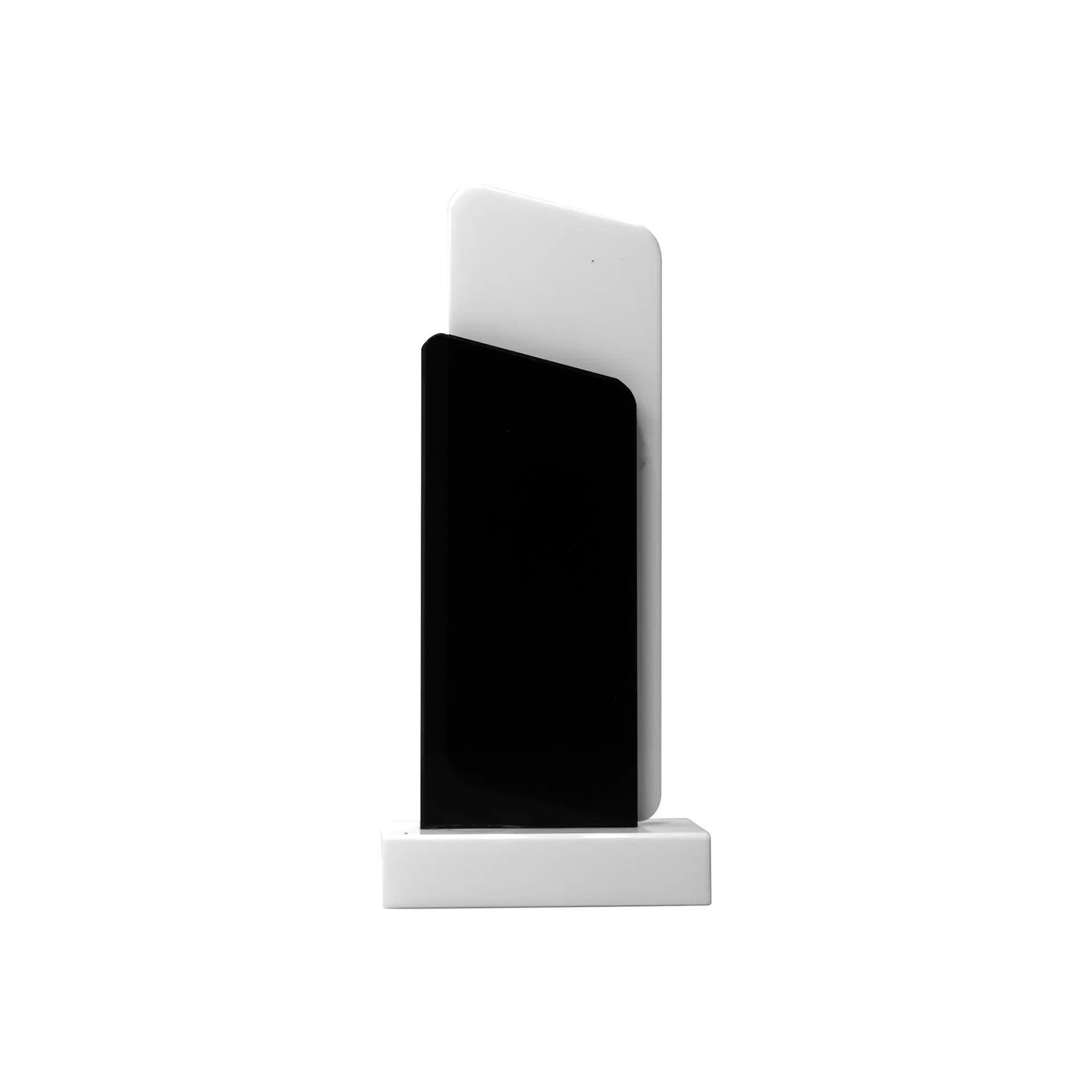 Black and White Crystal Trophy - Image 2
