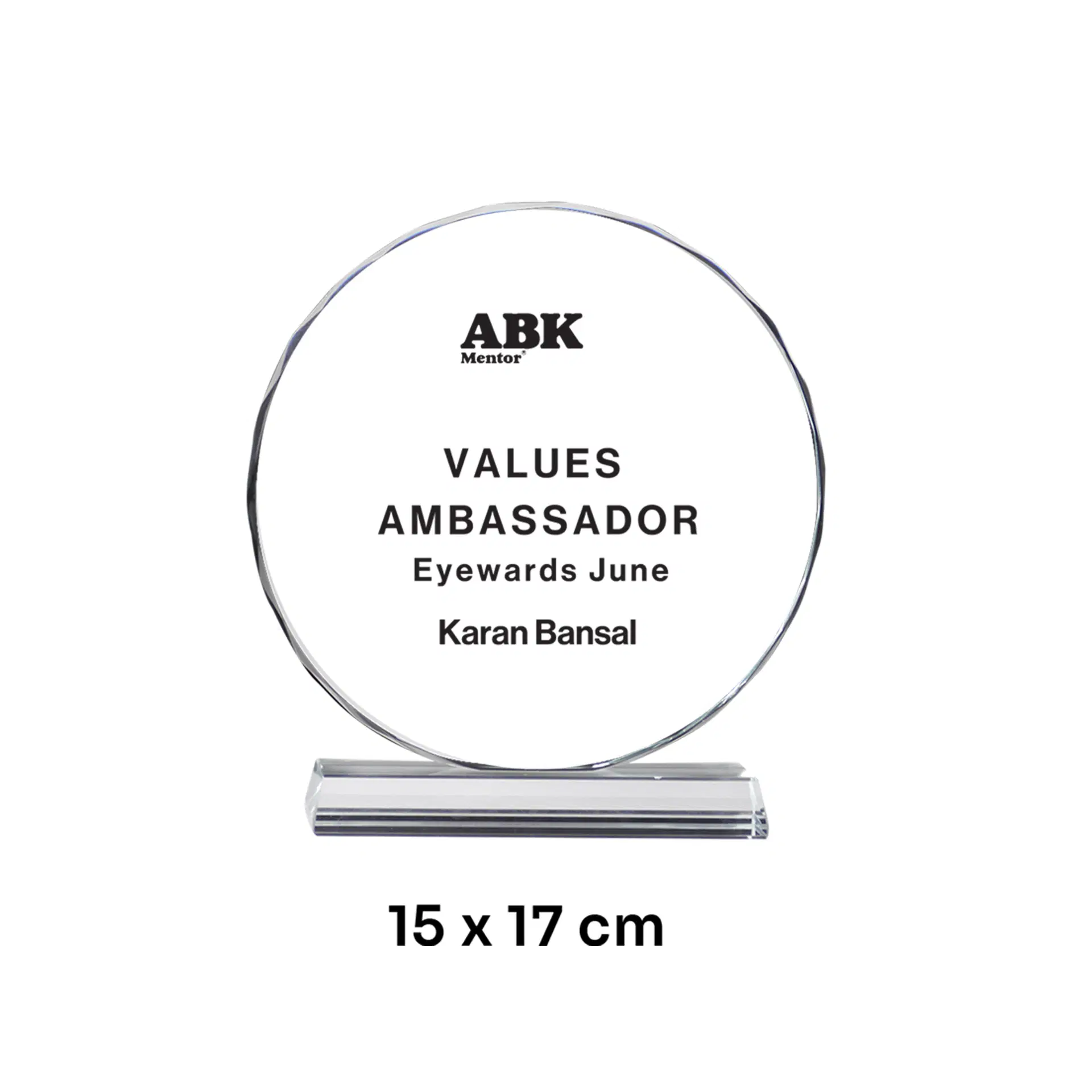 Crystal Award Medium - Image 2