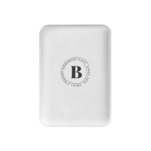 5000mah Mini Power Bank white