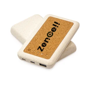 Cork Wheat Straw Power bank