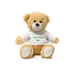 Promotional Teddy Bear with Custom T-Shirt 20cm Soft Plush Toy